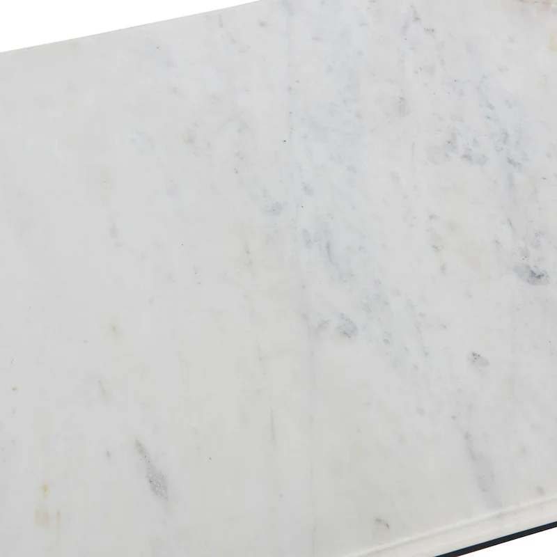 Libertine Genuine Marble and Metal Coffee Table