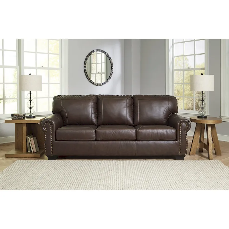 Signature Design by Ashley Colleton Dark Brown Sofa - 92W x 40D x 39H
