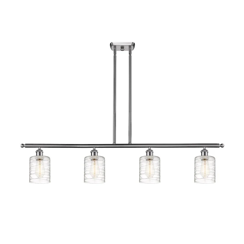 Innovations Lighting Ballston Cobbleskill - 4 Light 48  Island Light