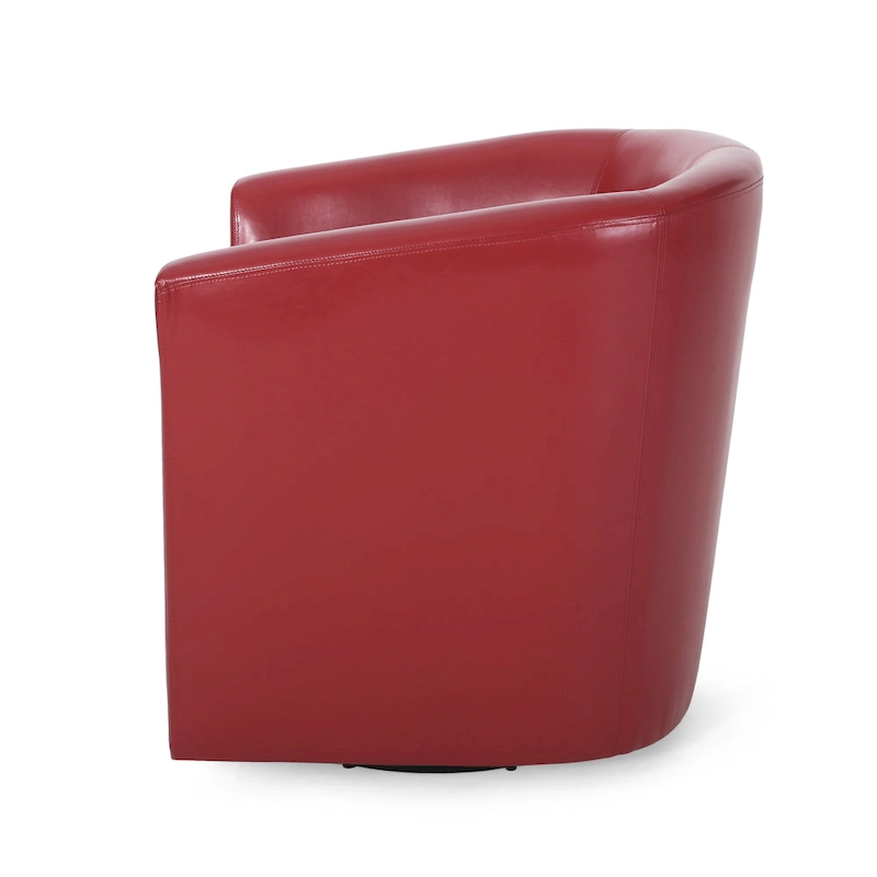 Daymian Swivel Club Chair by Christopher Knight Home - 29.00  D x 30.20  W x 30.50  H