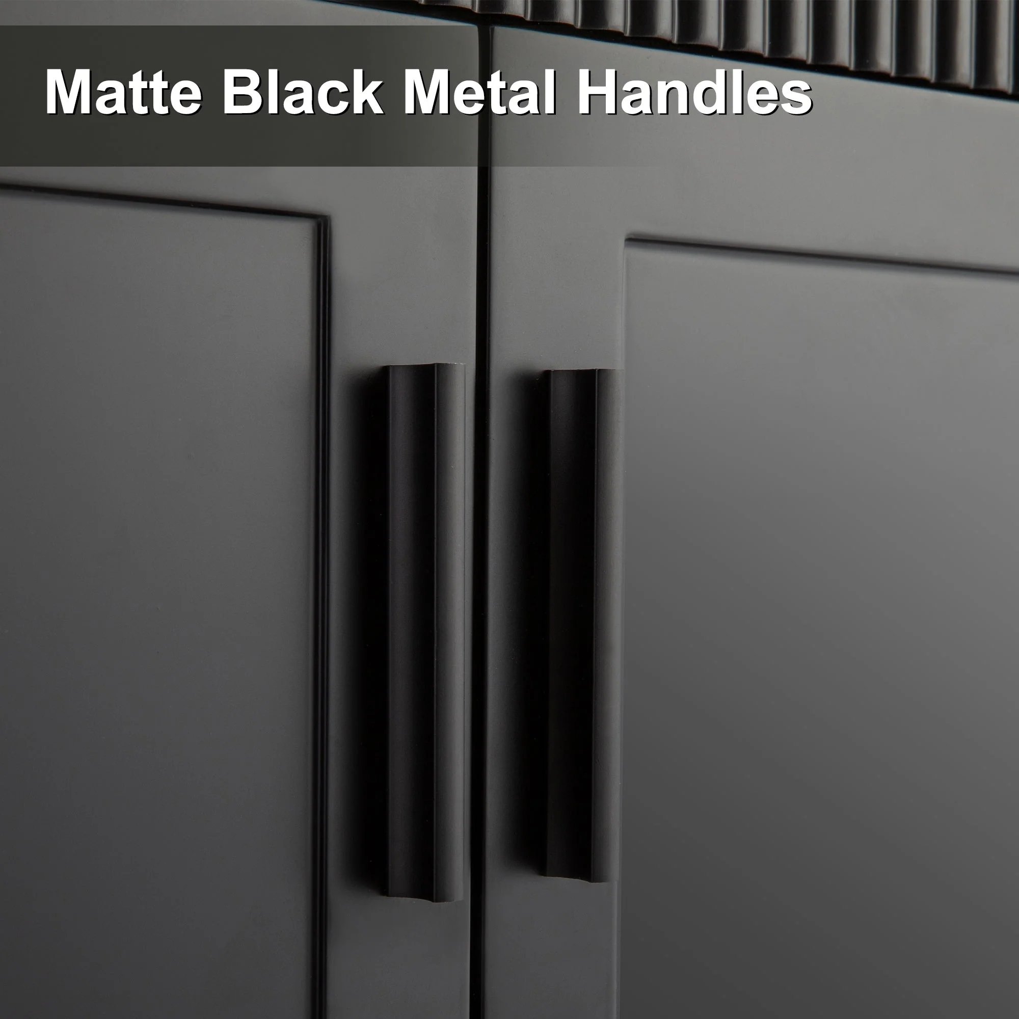 Wavy Line 30/36/48 Bathroom Vanity Set with Sink & Faucet