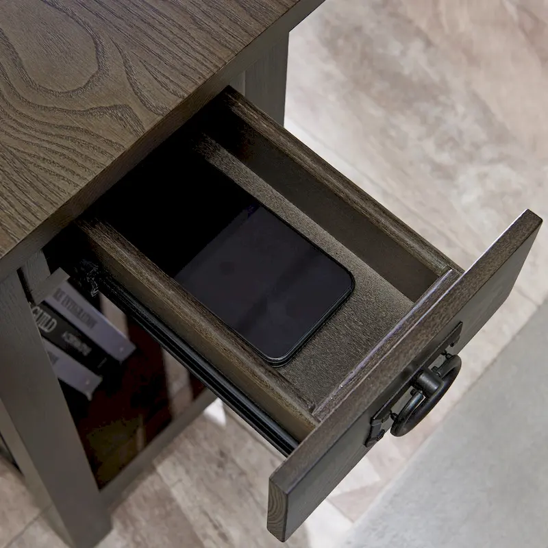 Leick Home Impeccable Transitional 1 Drawer End Table