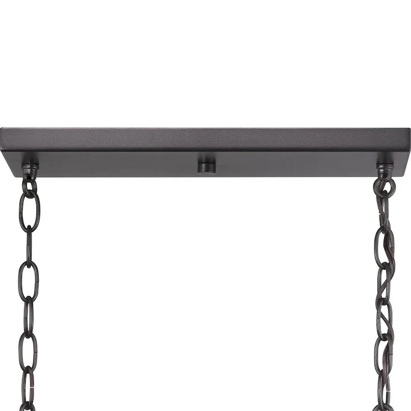 Blakely Collection 6-Light Graphite Modern Chandelier Light