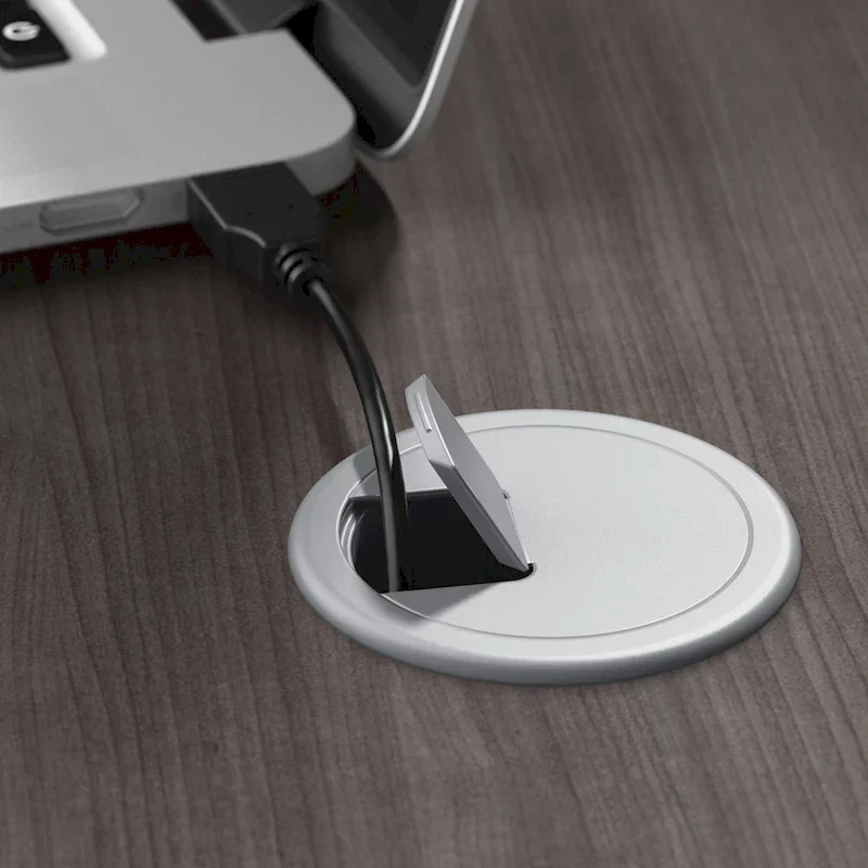 60W x 30D L-Shaped Table Desk with Metal Legs