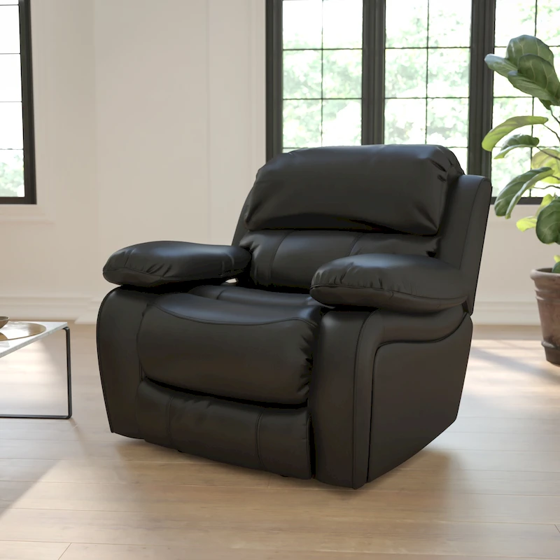 LeatherSoft Rocker Recliner