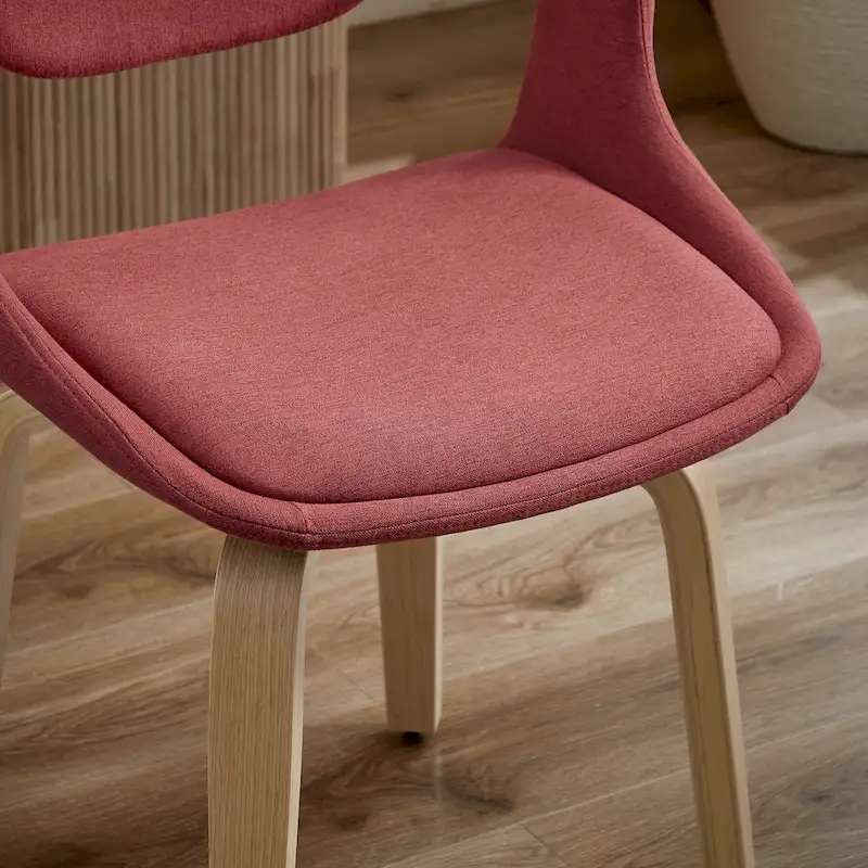 Art Leon Swivel Upholstered and Wood Accent Chair