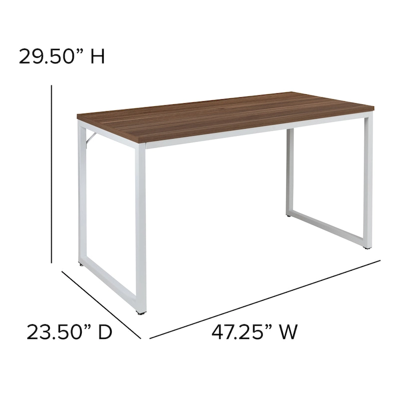 Commercial Grade Industrial Style Office Desk - 47  Length
