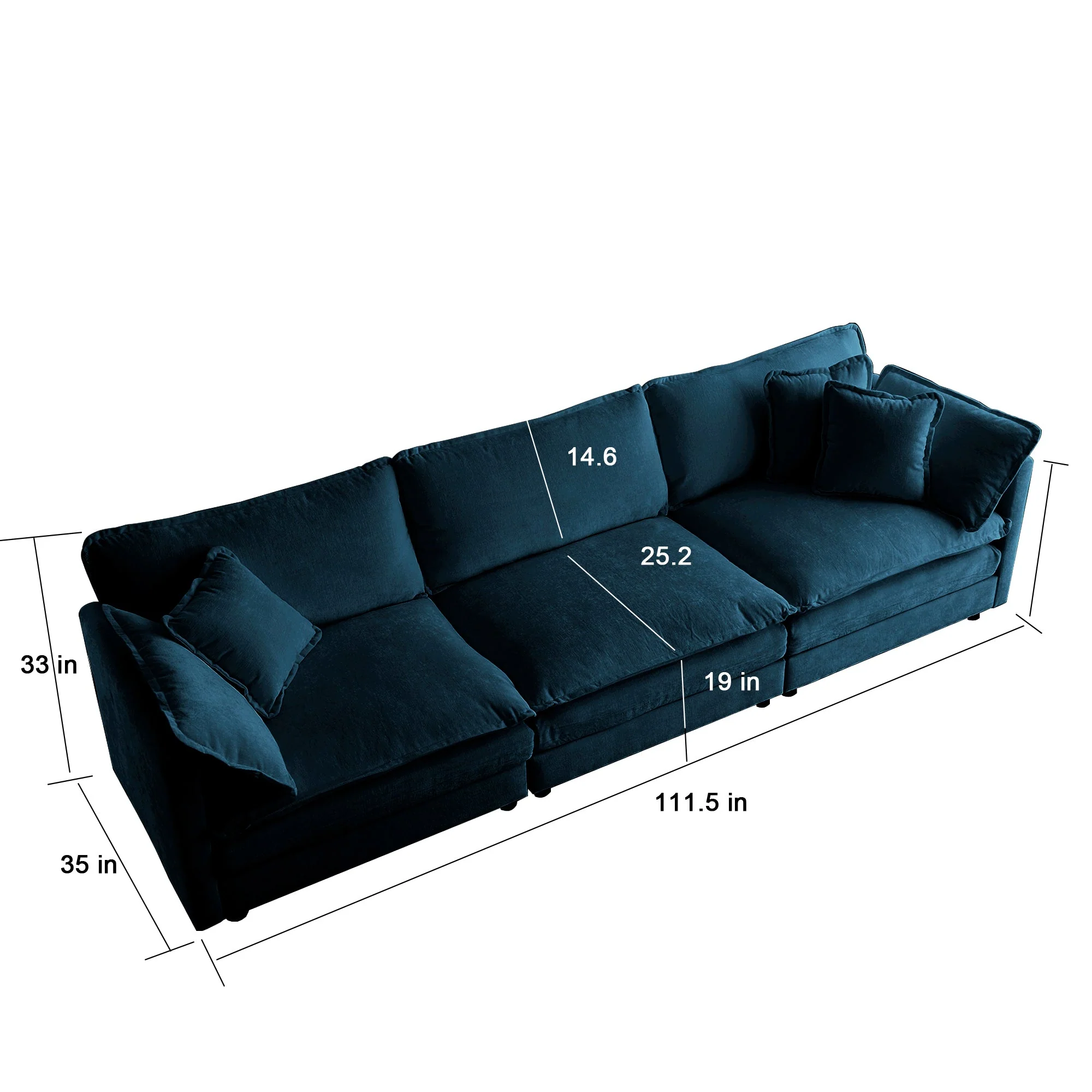 Walker Edison | Cloud Modular Couch