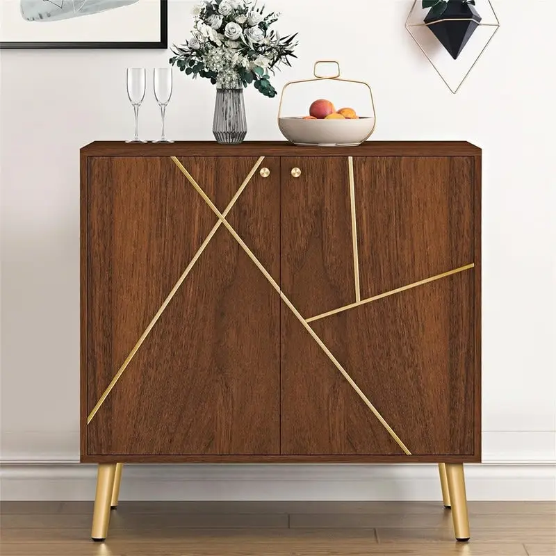 Modern Buffet Cabinet - 15.7D x 31.1W x 31.5H