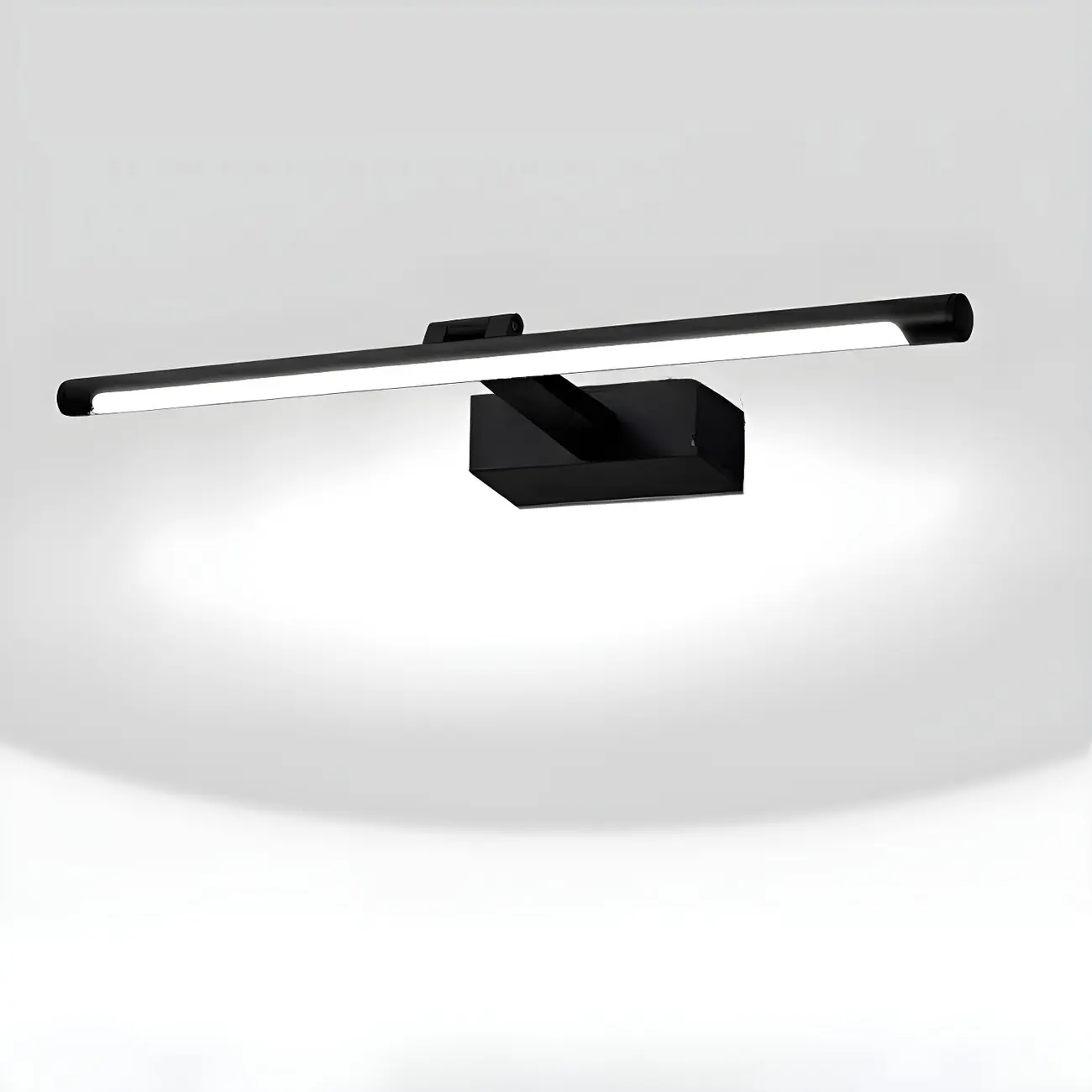 Modern Geometric Linear Vanity Light with Integrated LED