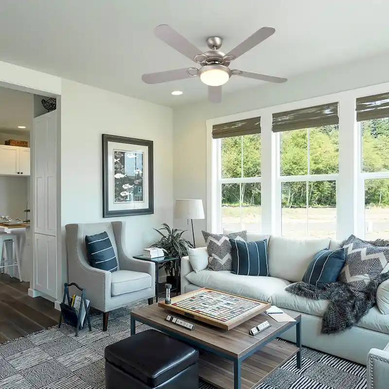 CO-Z 52  5-Blade Reversible Ceiling Fan with LED Light and Remote