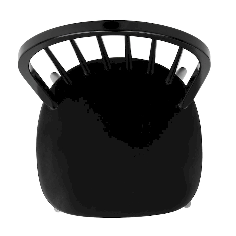 SAFAVIEH Delcie Spindle Oval Back Dining Chair (Set of 2) - 17.9  x 19.7  x 37  - 18Wx20Dx37H