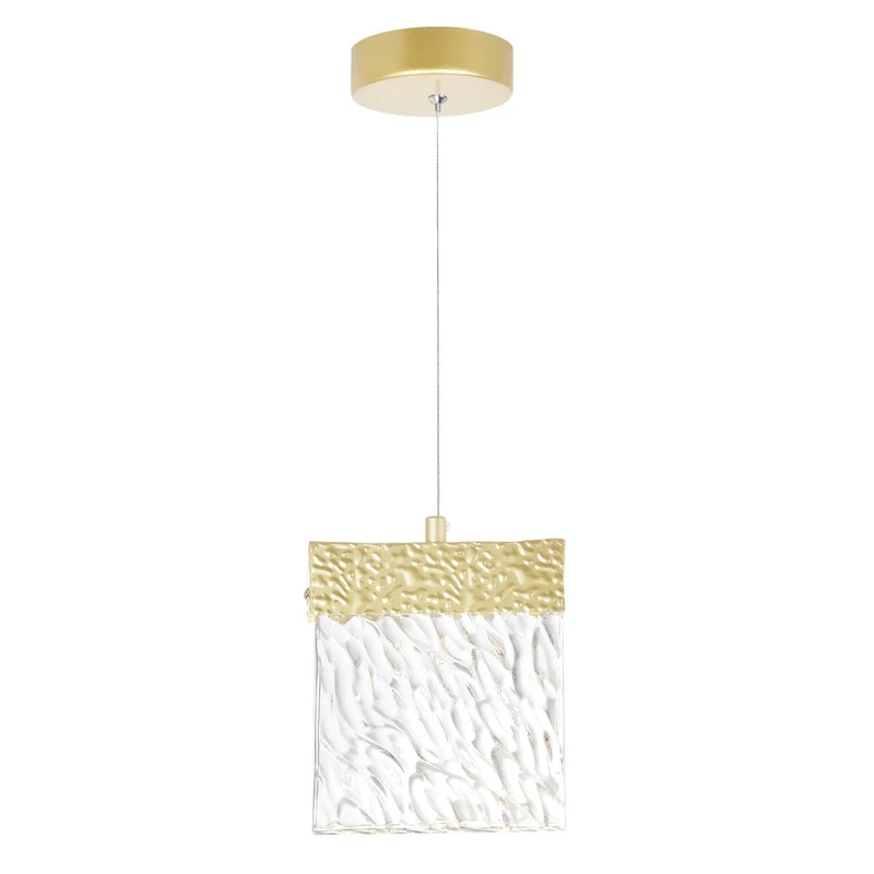 Carolina LED Pendant With Gold Leaf Finish - Gold Leaf