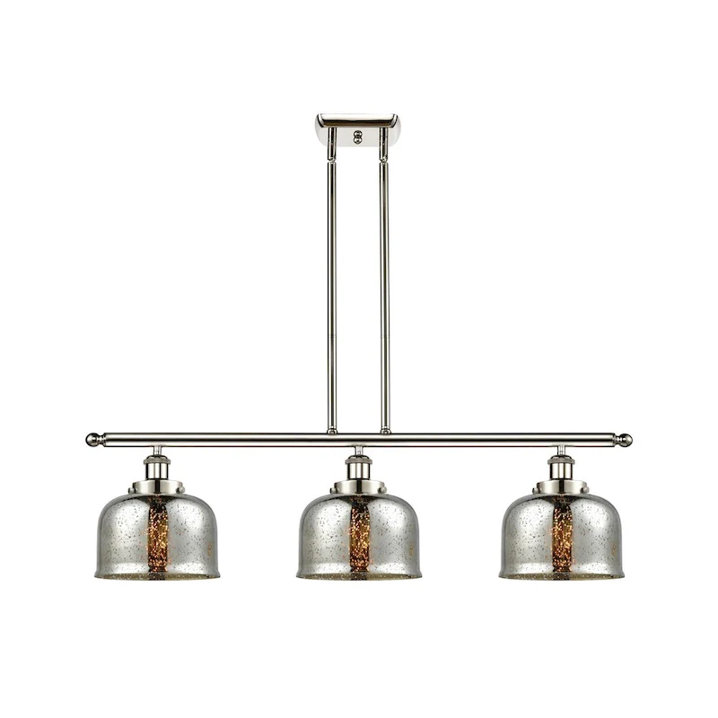 Innovations Lighting Bell - 3 Light 36  Island Light - 8  Shade