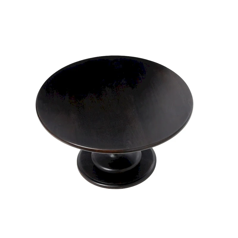 Solid Wood Pedestal Coffee Table