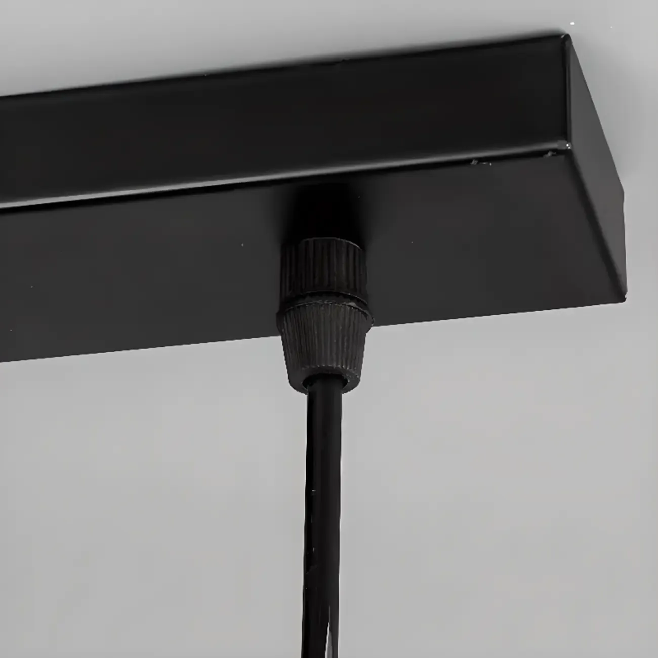 Industrial Black Metal Kitchen Island Pendant Light