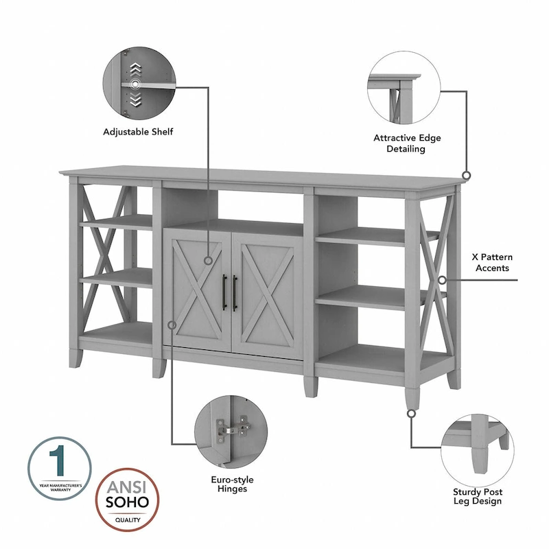 4-piece TV Stand and Table Set