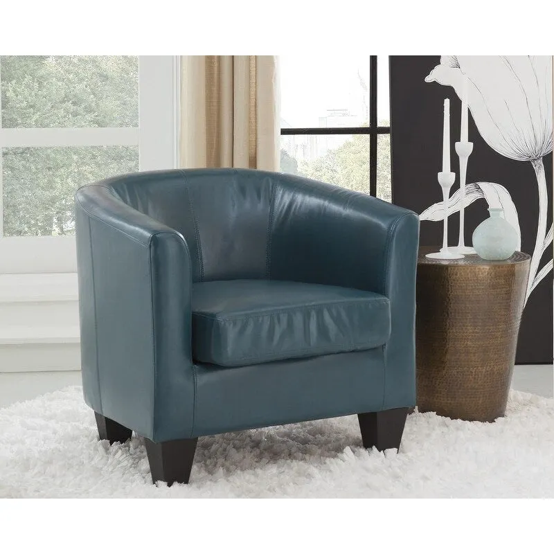 Grafton Home Enzo Upholstered Accent Barrel Chair