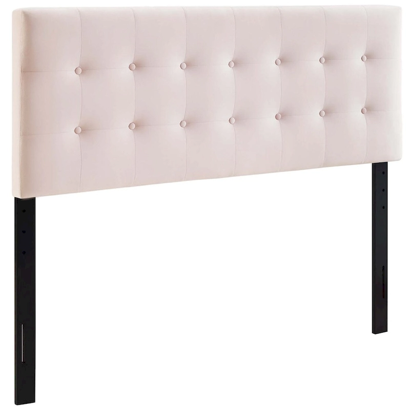 Carson Carrington Labbgard Queen Tufted Velvet Headboard