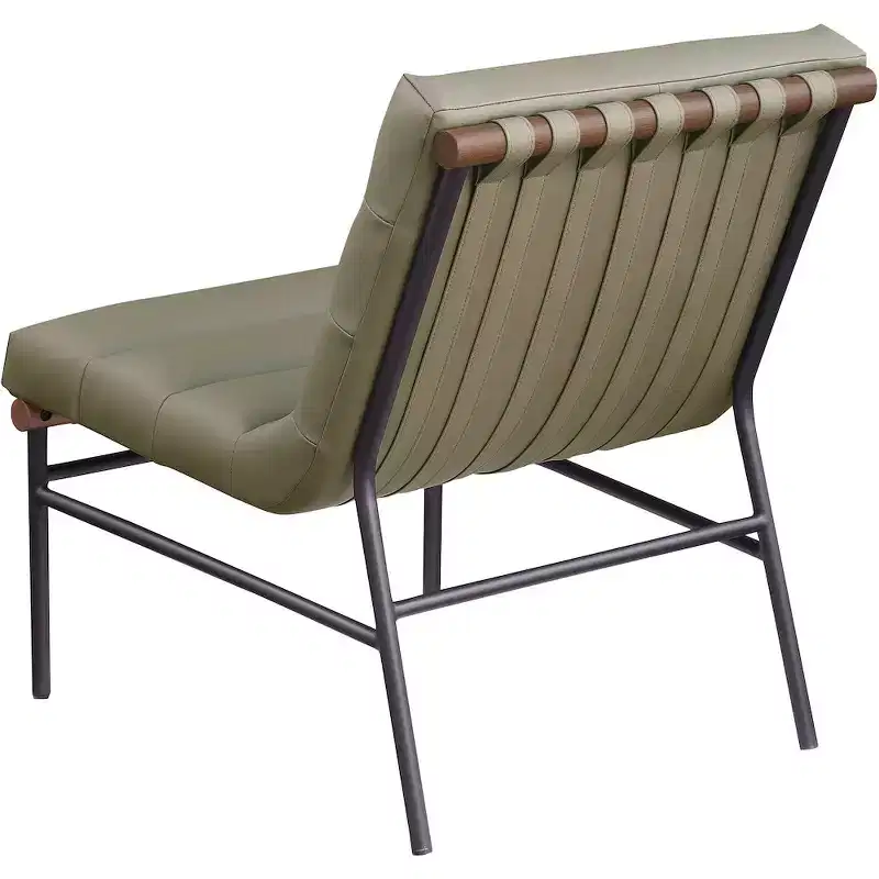 Meridian Furniture,Burke Vegan Leather Accent Chair