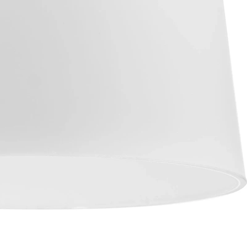 Clarion Collection One-Light Polished Nickel Etched White Transitional Pendant - 10.5 in x 10.5 in x 15.87 in