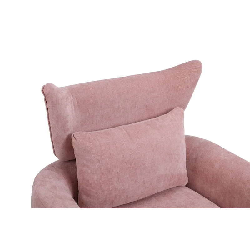 Mid-Century 360-degree Swivel Accent Chair