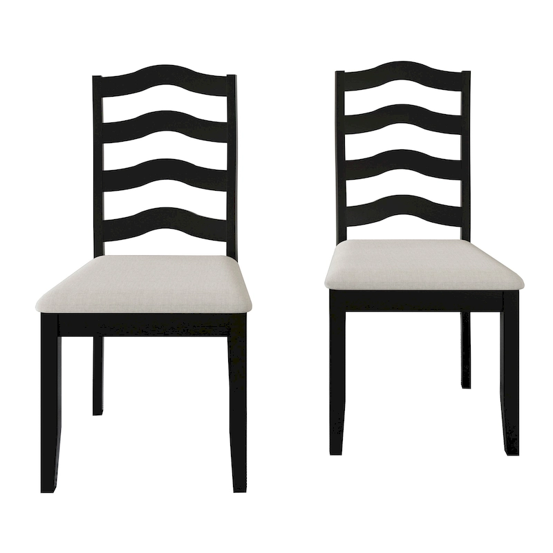 CraftPorch Sophistique Wooden Dining Chairs (Set of 2) - N/A