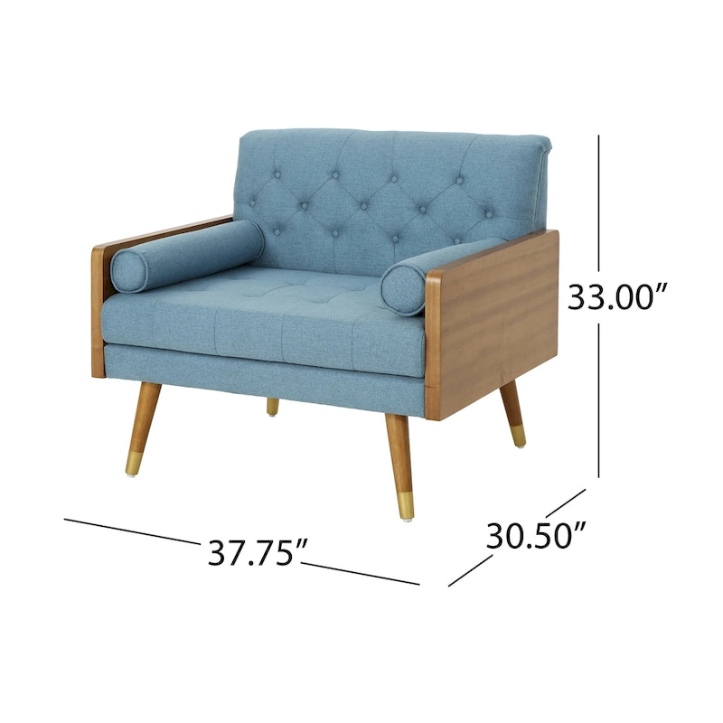 Christopher Knight Home Frankie Mid-Century Modern Club Chair