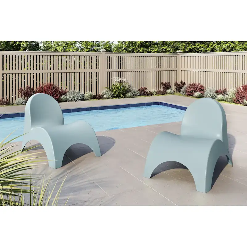 Angel Trumpet set of two Patio Chairs