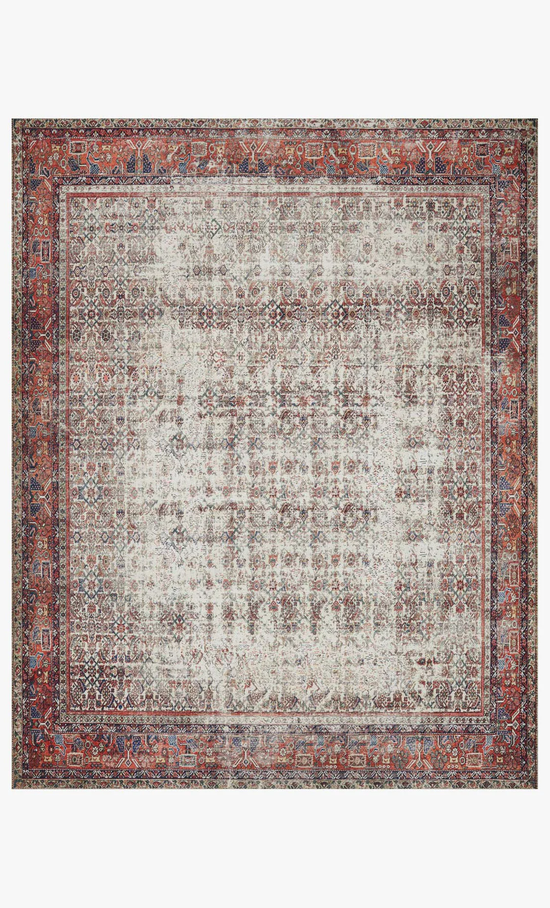 Layla Ivory / Brick Rug