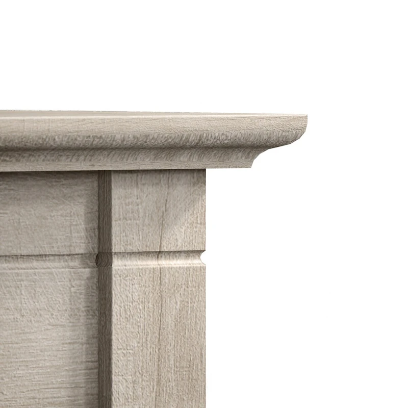 Bush Furniture Key West 48W x 24D Writing Desk and Chair Set