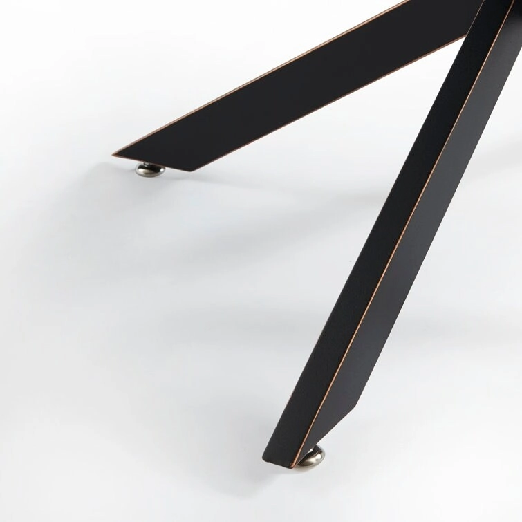 35.4 Round Coffee Table With Glass Top