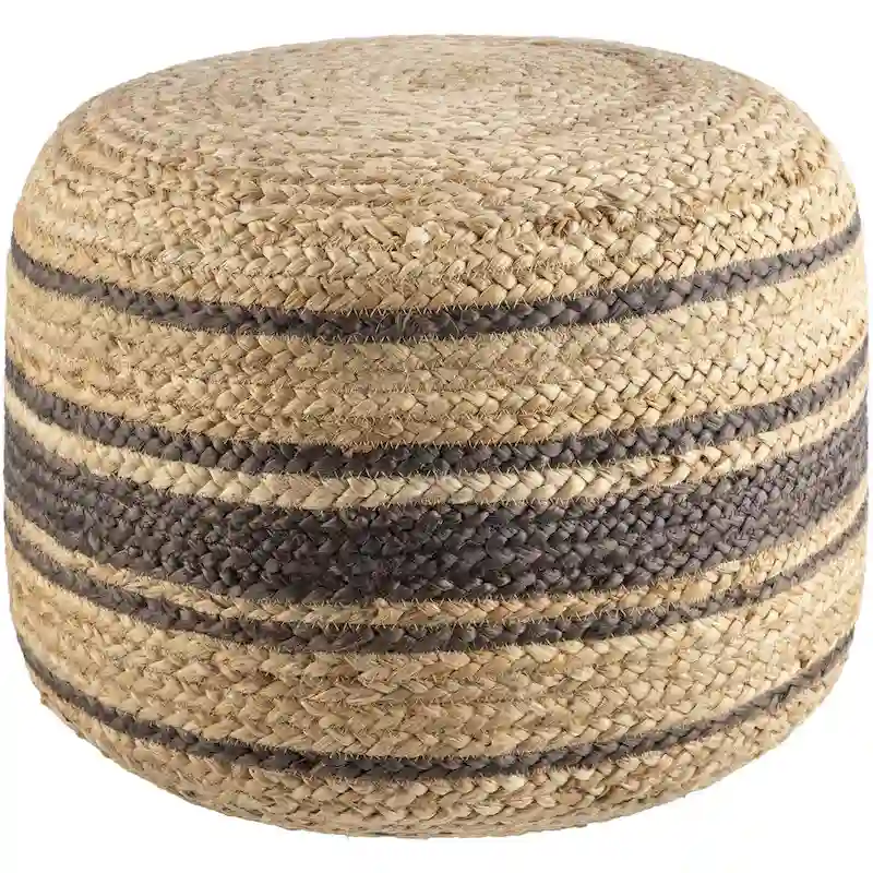 Artistic Weavers Kazan Farmhouse Stripe Pouf