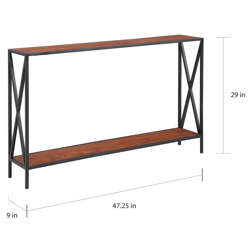 Convenience Concepts Tucson Console Table with Shelf