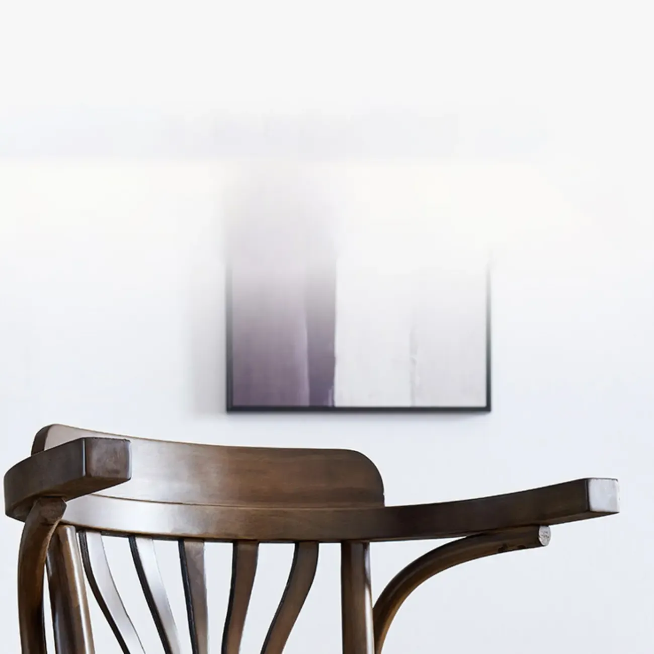 Antique Blue Leather Upholstered Rotatable Bar Stool