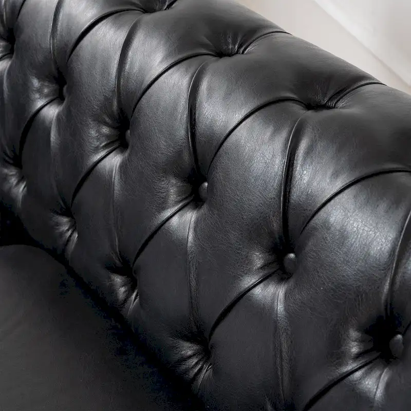 Christopher Knight Home - Clayton Luxurious Sectional Sofa with PU Leather