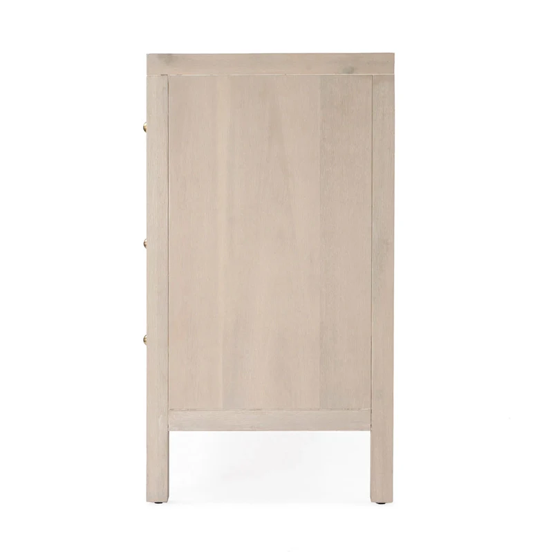 3-Drawer Wood Dresser