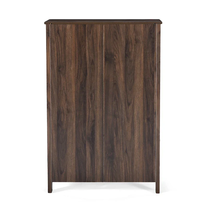 5 Drawer Chest,Sonoma Gray Oak/Walnut