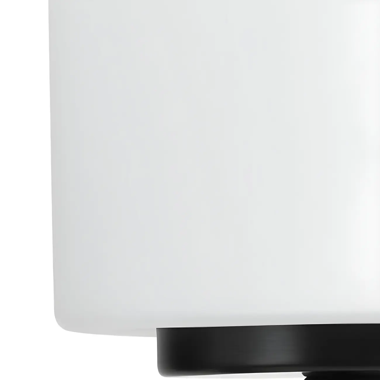 Industrial Metal Cylinder Glass Bathroom Vanity Light