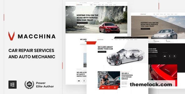 Macchina v39 - Auto Repair WordPress
