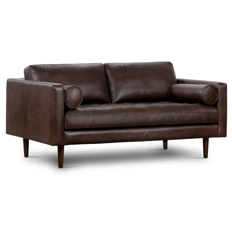 72 Apartment Sofa - Full Grain Genuine Italian Leather