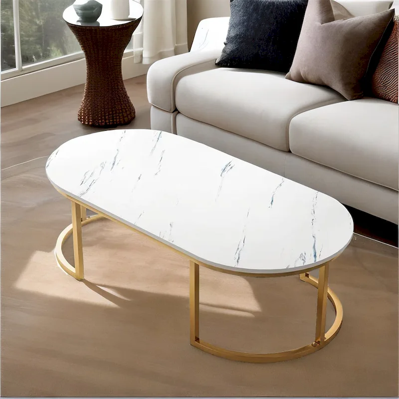 White Wooden Coffee Table