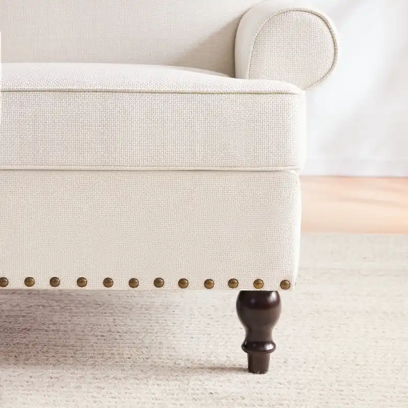 HUIMO Fabric Arm Chair and Loveseat Set