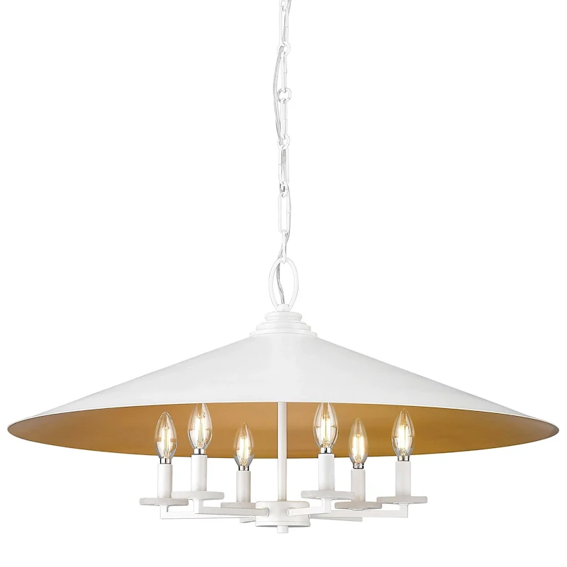 Z-Lite 1953-32 Rialto 6 Light 32  Wide Pendant