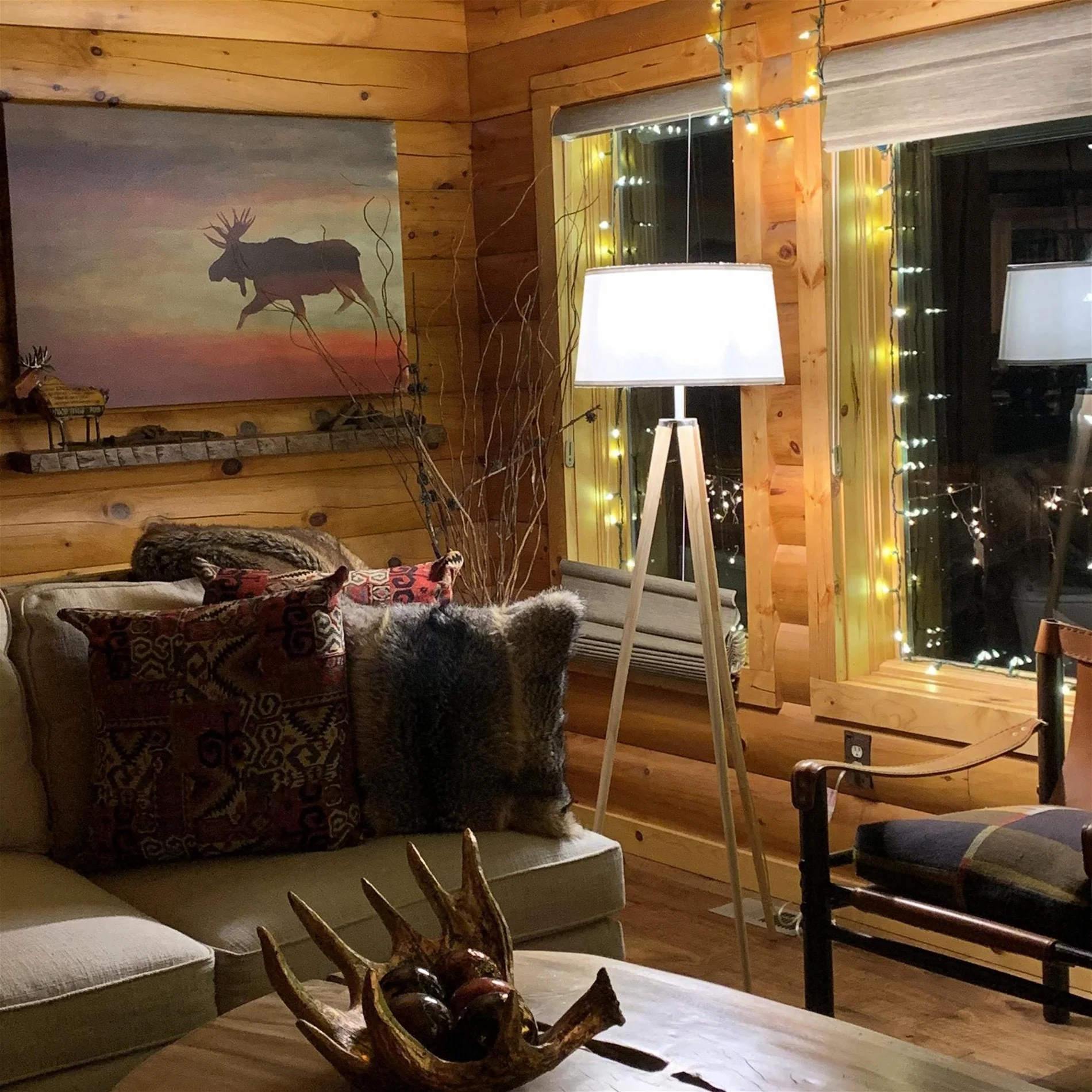 Grace 61 Mid Century Modern Tripod 9W LED Floor Lamp