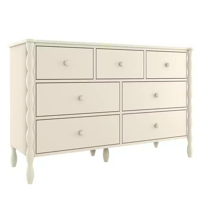 Jenny Lind 3 over 4 Drawer Dresser