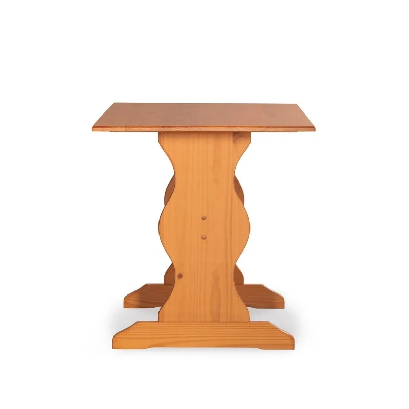 Linon Riki Family Dining Table Light Brown