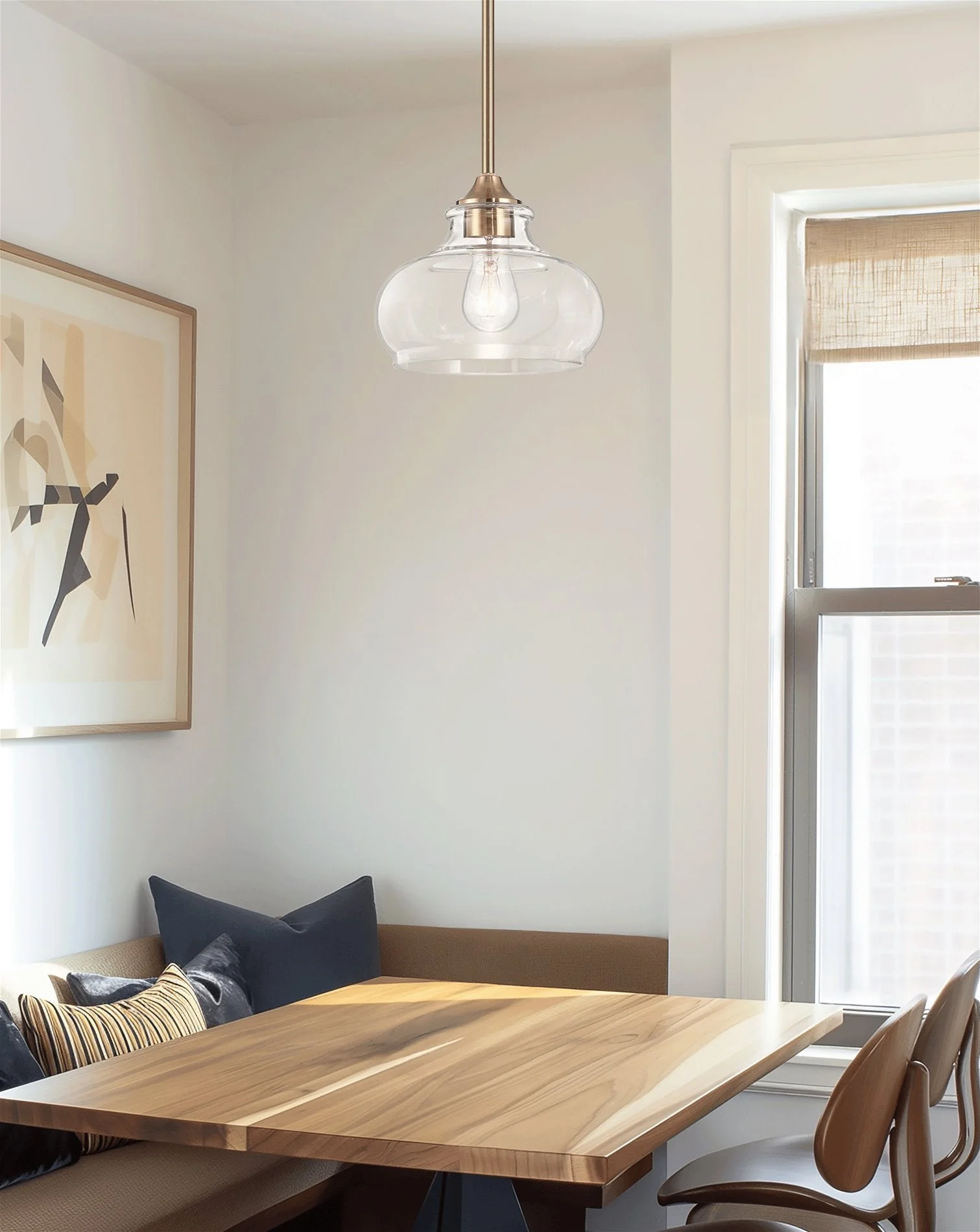 Harlow 9 Modern Industrial Farmhouse / Schoolhouse / Rustic Pendant Light