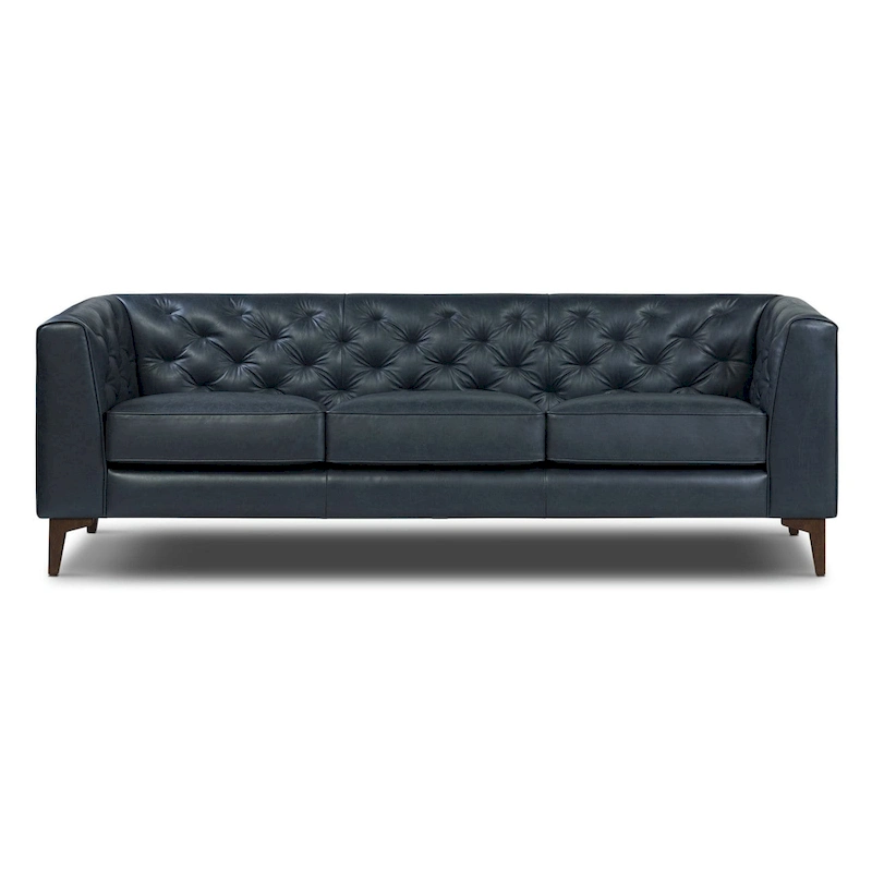 Poly & Bark Essex 89 Sofa - Full Grain Genuine Italian Leather