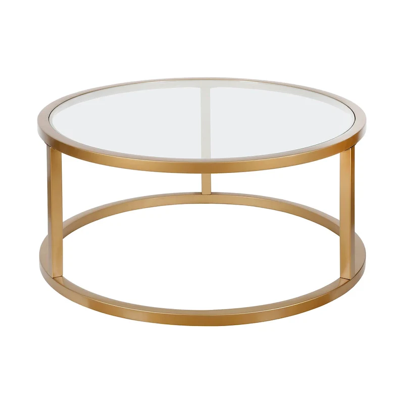 Round Metal Coffee Table